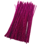Chenille Stems Metallic Cerise 100 Pieces 2