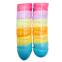 Easter Egg Plastic 8 X 5cm 12 Pieces