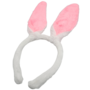 Bunny Ears Alice Band Pink And White 28 X 13cm 2