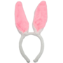 Bunny Ears Alice Band Pink And White 28 X 13cm