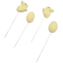 Easter Bunny And Egg Yellow 65cm 4 Pieces 2