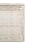 Square Bamboo Tray White Washed 20cm 4