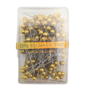 Pearl Pins Gold 38cm 100 Pieces