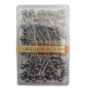 Pearl Pins Black 38cm 100 Pieces