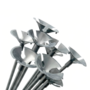 Balloon Sticks Silver X10 Party Balloon Holders For Decorations Displays