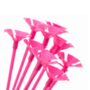 Balloon Sticks Pink X10 Party Balloon Holders For Decorations Displays