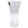 Flaired Striped Glass Vase 13 X 24cm