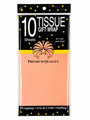 Tissue Paper Peach Pack Of 10 Sheets