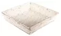 30cm Square Handmade Bamboo Flat Fruitsnackfood Gift Basket White Washed 2