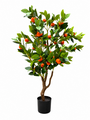 Artificial Orange Tree In Black Pot 120 X 85 Cm