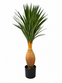 Artificial Yucca Plant In Textured Decorative Vase 100cm Tall