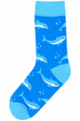 Blue Dolphin Socks One Size Fits Most
