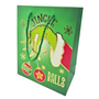 Grinch Christmas Gift Bag Green Hand Holding Baubles 23 18 10 Cm