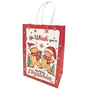 Gingerbread Christmas Gift Bag Red 15 21 8 Cm