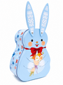 Pastel Blue Bunny Easter Tin 145 X 11 X 6 Cm Side