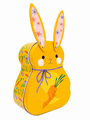 Easter Bunny Tin145 X 11 X 6 Cm Side