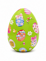 Green Easter Egg Shaped Tin 15 X 11 X 45cm