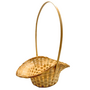 Round Milady Bamboo Basket Natural 18cm