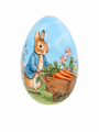Easter Bunny Rabbit Egg Tin Decorative Easter Storage 12 X 75 X 9cm 1