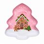 Pink Gingerbread Christmas Tree Tray 245 X 255 Cm