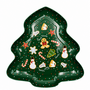 Christmas Tree Shaped Sweet Treats Serving Tray 245 X 255 Cm