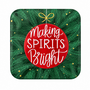 Making Spirits Bright Tin17 X 65 Cm Christmas Tin