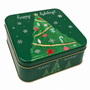 17 X 65 Cm Christmas Tin Happy Holidays Christmas Storage Tin Side