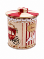 Vintage Carousel Christmas Tin 135 X 15 Cm Side