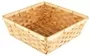 Square 30cm Handmade Bamboo Deep Fruit Snack Food Gift Basket