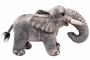 Realistic Elephant Plush Toy 45 X 28 X 17 Cm