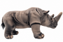 Realistic Rhino Plush Toy 45 X 27 X 21 Cm