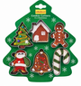 6 Piece Christmas Cookie Cutter Set 75 X 6 Cm