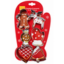 6 Piece Christmas Cookie Cutter Set Stainless Steel Approx 9 X 7 Cm