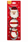 3 Piece Christmas Cookie Cutter Set 7 X 7 Cm