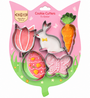 5 Piece Easter Cookie Cutter Set 7 X 6 Cm
