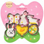 6 Piece Easter Cookie Cutter Set Approx 7 X 6 Cm Each