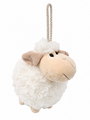 Plush Sheep Christmas Hanging Ornament 21cm X 16cm