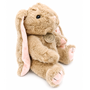 21cm Brown Plush Bunny Side