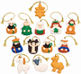 Birth Of Jesus Nativity Christmas Ornaments Approx 3 X 4 Cm Each 2