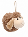 Plush Sheep Soft Toy Brown 25 X 22 Cm