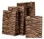 Bag17a2 Small Medium Large Extra Large Kraft Paper Bag Zebra Print 365x275x9cm