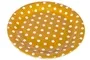 Gold With White Polka Dots Dinner Paper Plates Large 23cm Pack Of 10