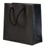 Small Black Thick Paper Gift Bag 145x15x6cm