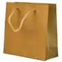 Small Gold Thick Paper Gift Bag 145x15x6cm