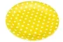 Yellow With White Polka Dots Dinner Paper Plates Large 23cm Pack Of 10