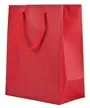 Medium Cherry Red Thick Paper Gift Bag 23x18x10cm