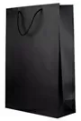Extra Large Black Thick Paper Gift Bag 44x31x12cm