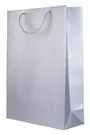 Extra Large Silver Thick Paper Gift Bag 44x31x12cm