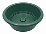 Green Plastic Floral Arrangement Bowl 14 X 5 Cm