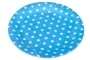 Blue With White Polka Dots Dinner Paper Plates Large 23cm Pack Of 10